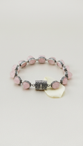 Rose Quartz Gemstone Bracelet Strand